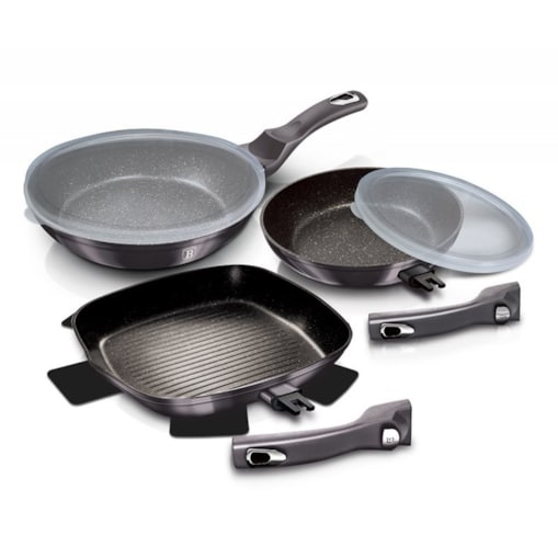 Zestaw 3 Patelni Granitowych Berlingerhaus