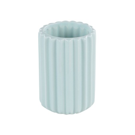 5-częściowy zestaw akcesoriów łazienkowych ceramiczny niebieski GORBEA