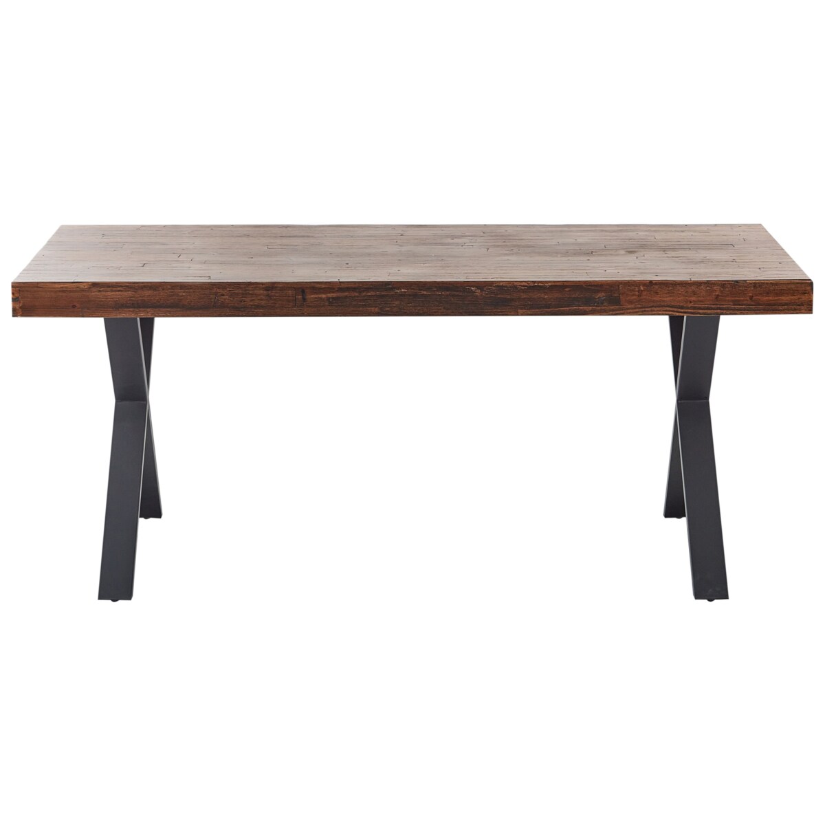 Stół do jadalni CLIFTON Ciemnobrązowy 180 cm 90 cm Drewno