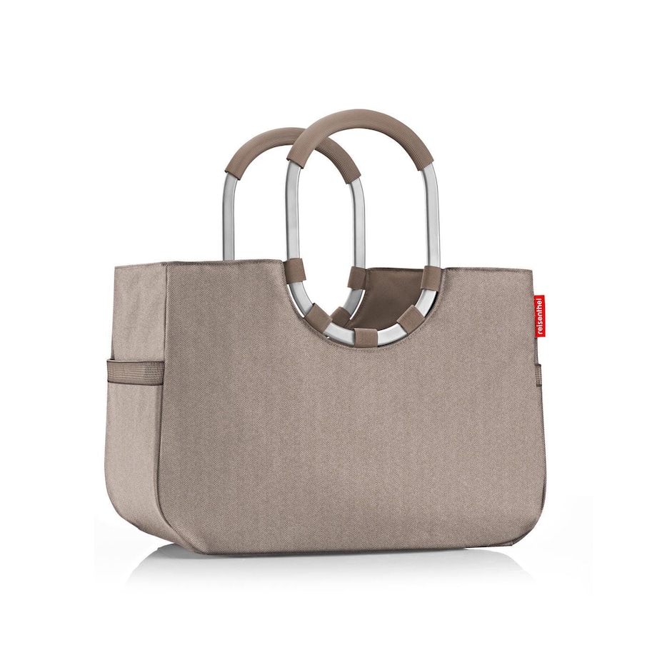 Torba LOOPSHOPPER L, herringbone mokka