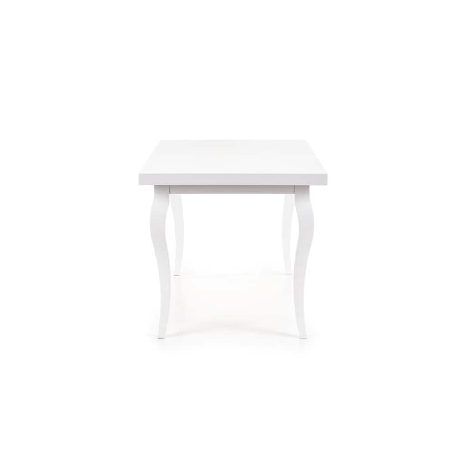 STÓŁ ROZKŁADANY Princess 140-180cm BIAŁY obrzeża ABS