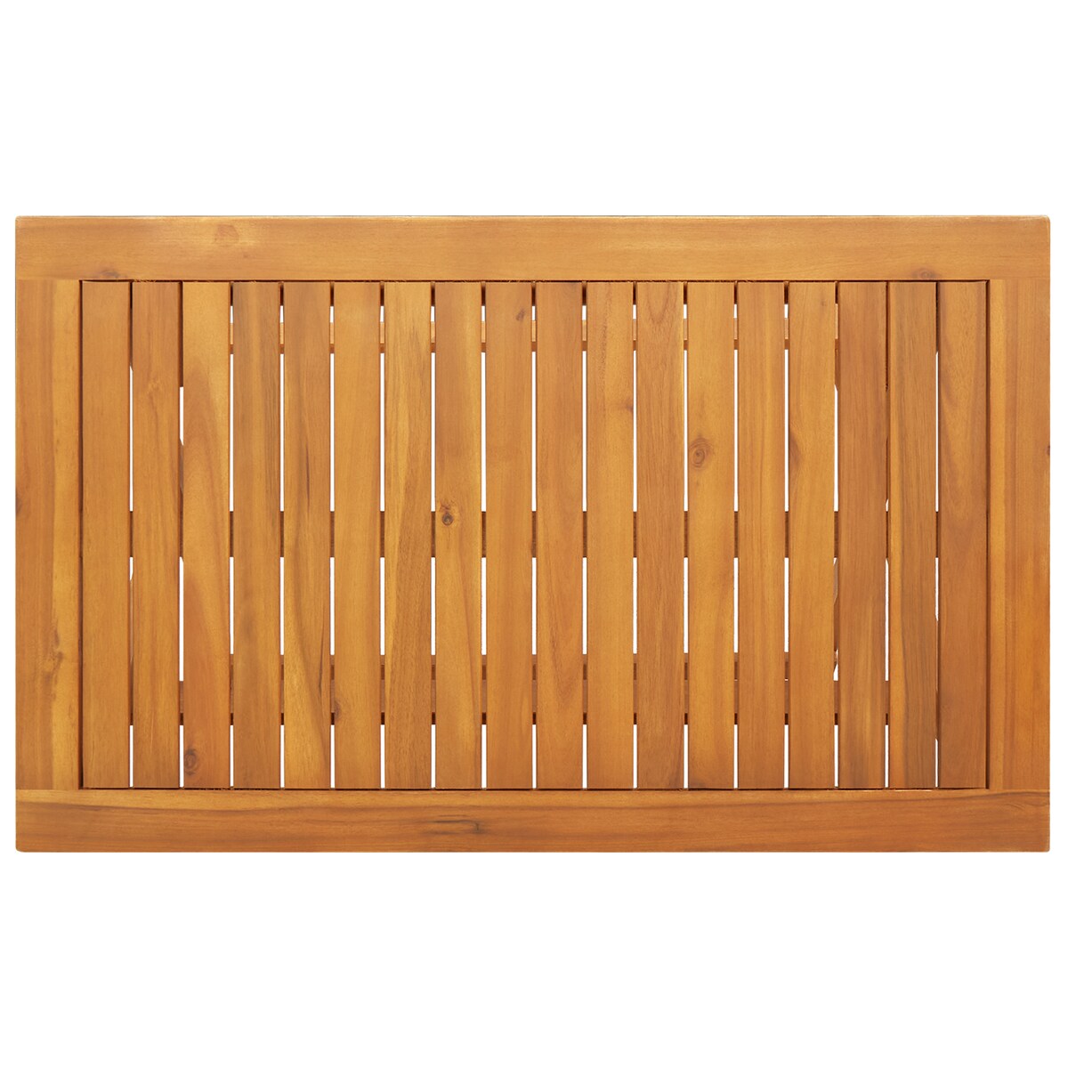 vidaXL Stół składany ogrodowy prostokątny 100x55x75 cm z twardego drewna akacjowego