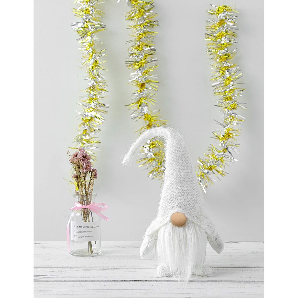 Skrzat świąteczny YX068 50cm White