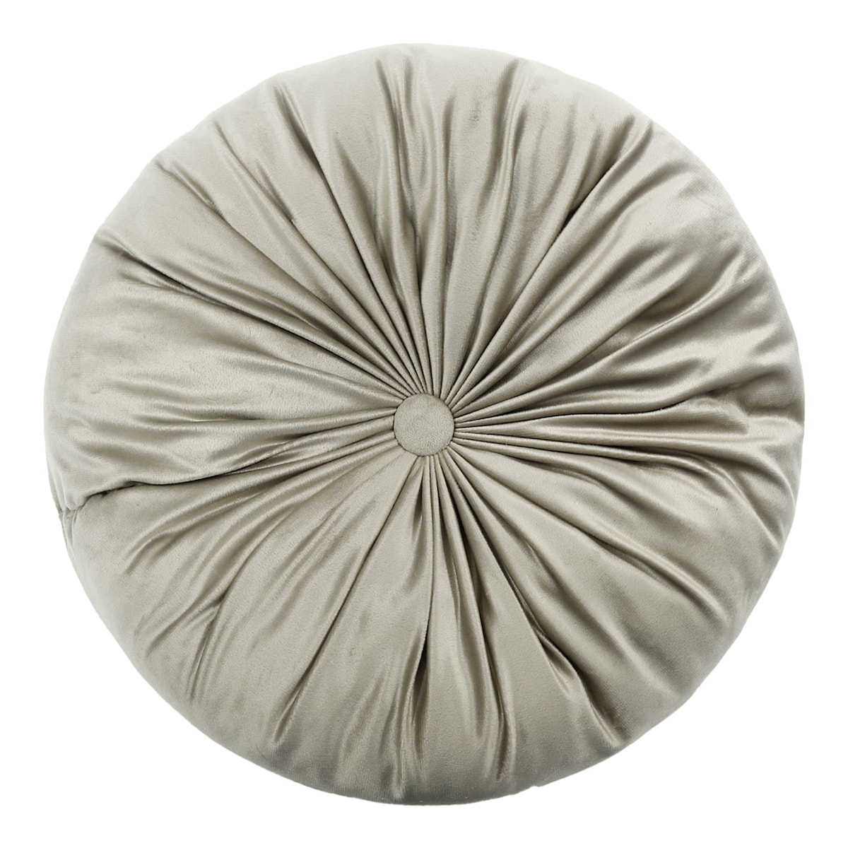 Ciemna Beżowa Poduszka Welurowa 40x40 SOFT