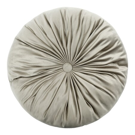 Ciemna Beżowa Poduszka Welurowa 40x40 SOFT