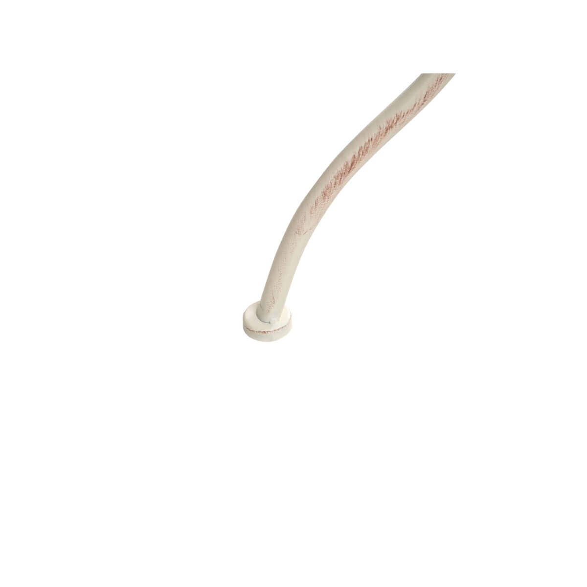 Stolik bistro YAVIZA 36 x 80 cm Metal Jasnobeżowy