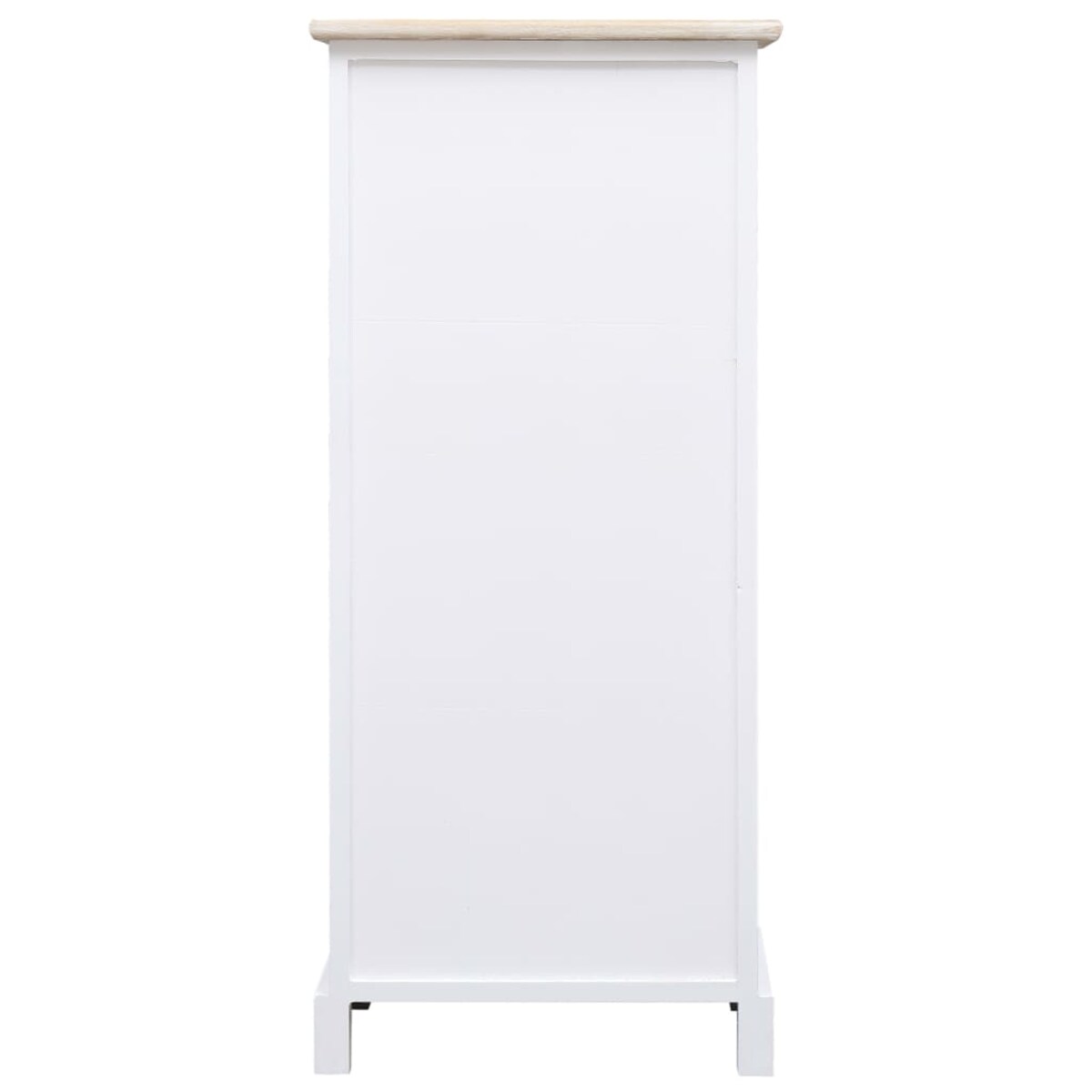 vidaXL Komoda, 38 x 28 x 86 cm, drewno paulownia