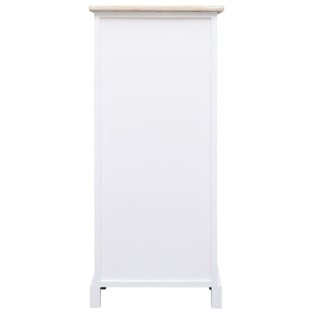 vidaXL Komoda, 38 x 28 x 86 cm, drewno paulownia