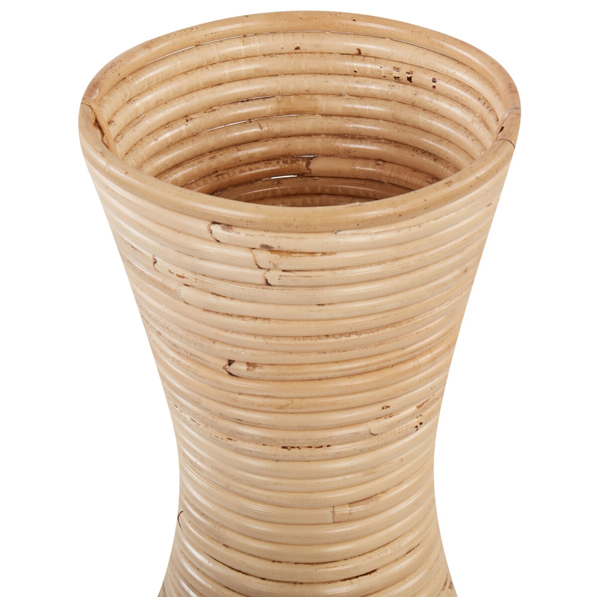 Rattan Wazon dekoracyjny 50 cm Naturalny TRINISA