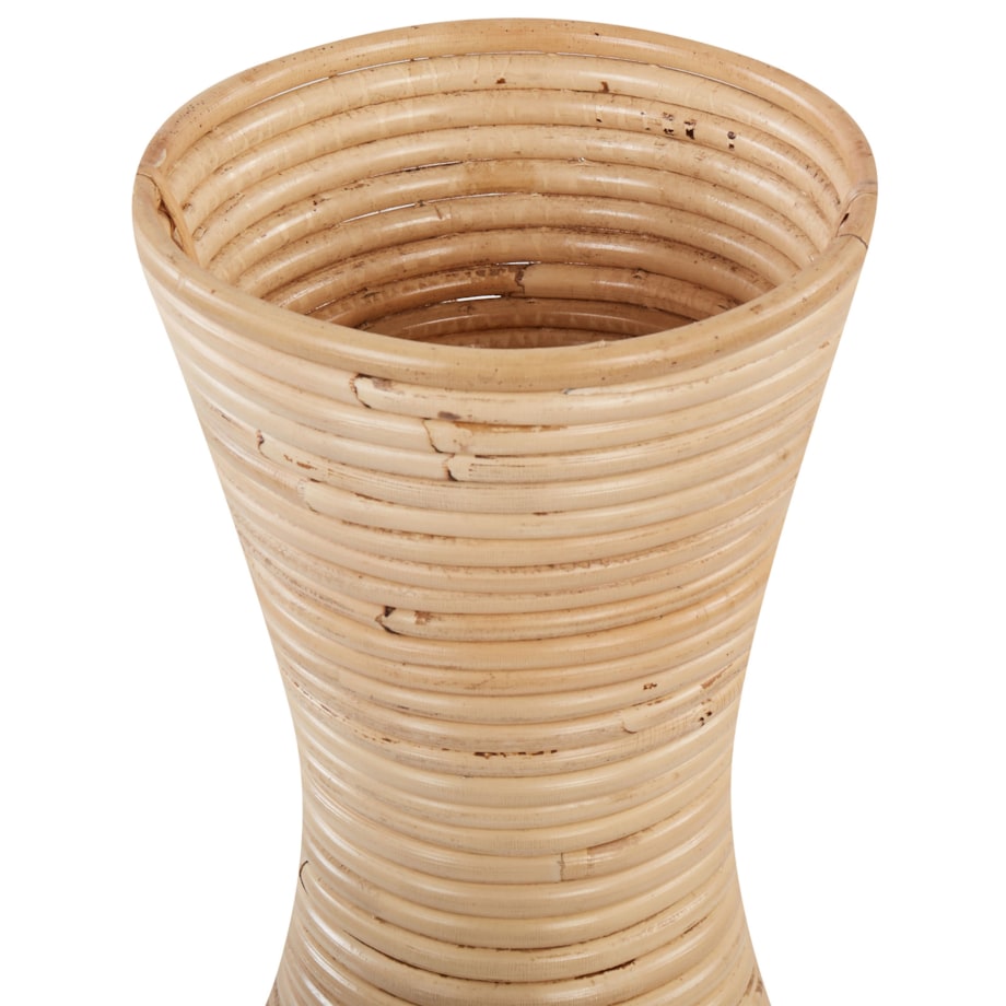 Rattan Wazon dekoracyjny 50 cm Naturalny TRINISA