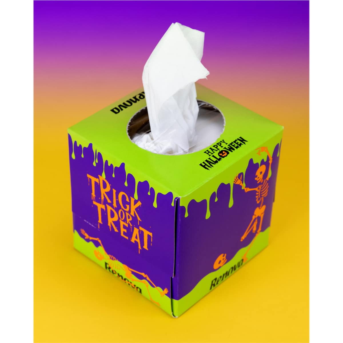 Chusteczki wyciągane do twarzy Renova szkieletor 50 szt