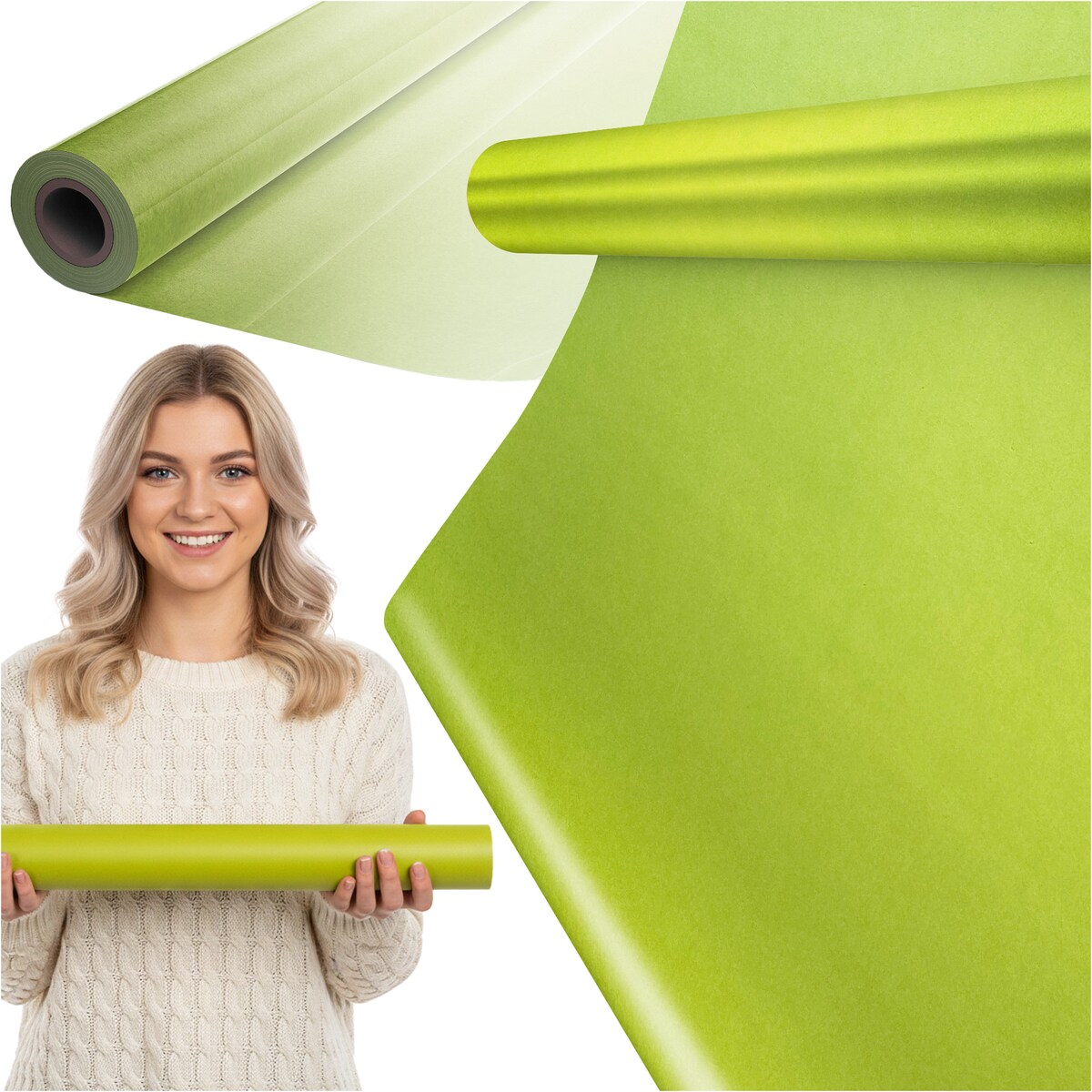 Papier do pakowania prezentów 25 METRÓW MEGAROLKA Urodzinowy Do Paczek Ozdobny