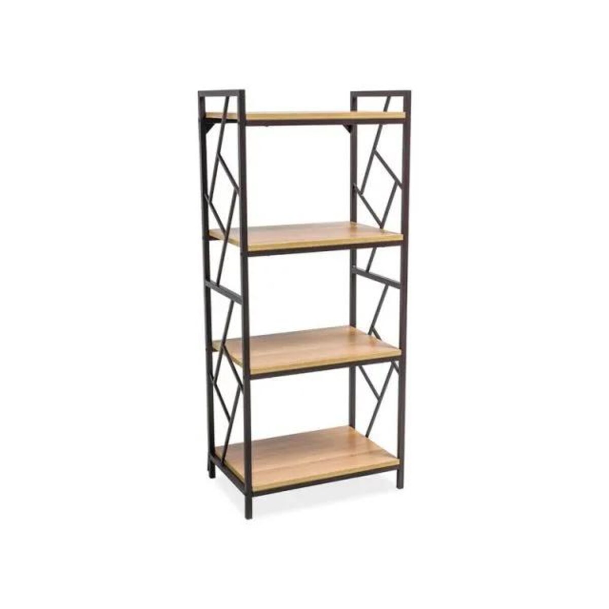 Regał TABLO R4 dąb/ciemny brąz