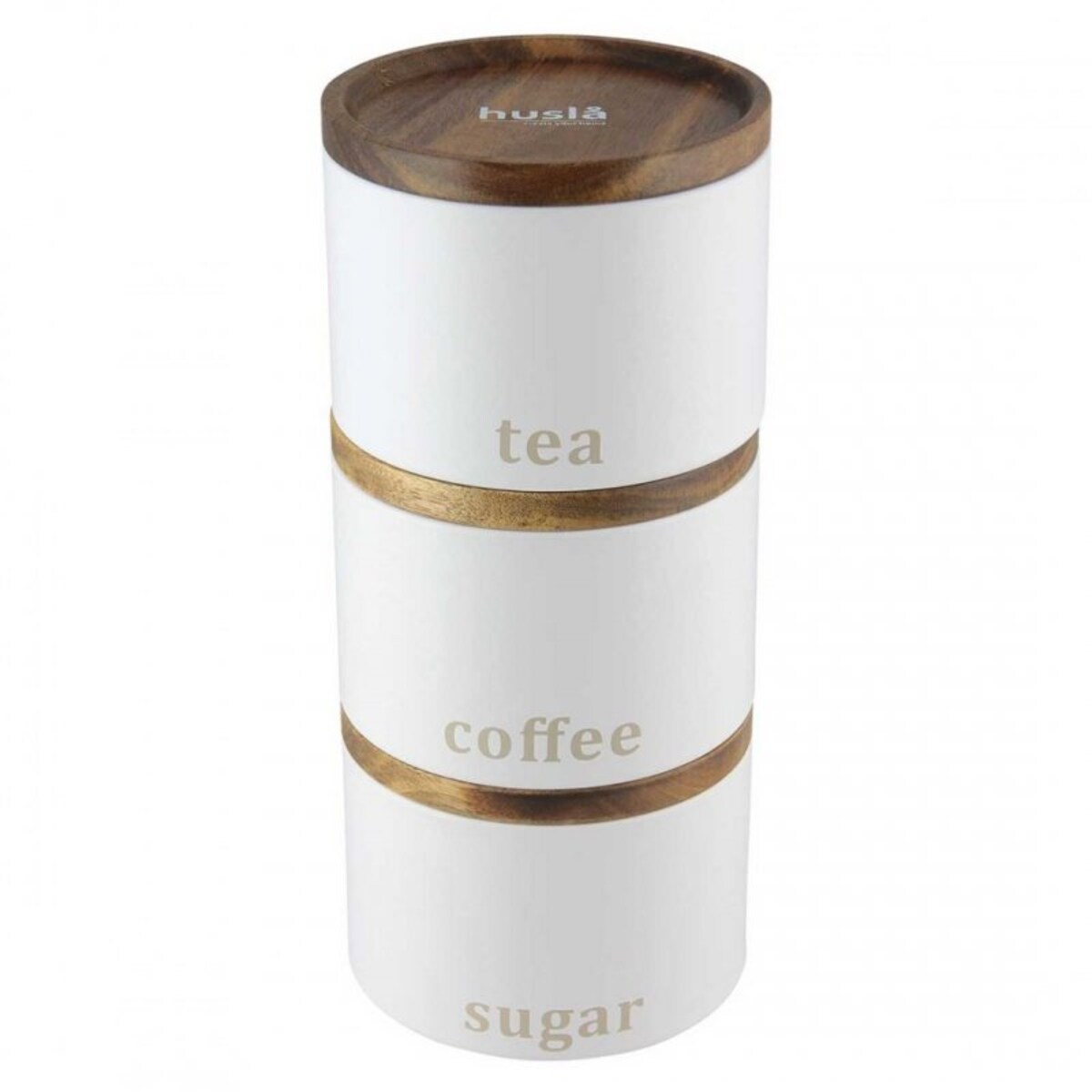 Zestaw Pojemników Kuchennych Husla White 73948