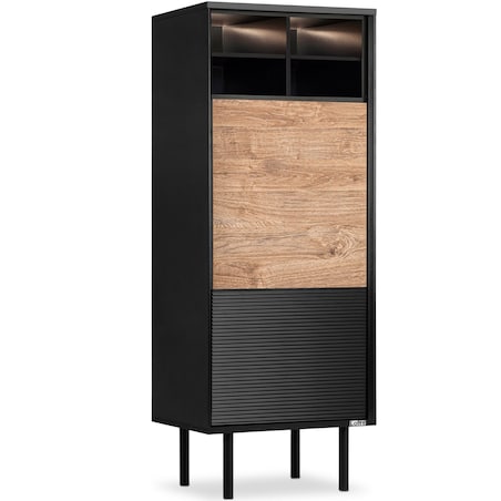 KONSIMO LOFTY Regał w stylu loft z półkami