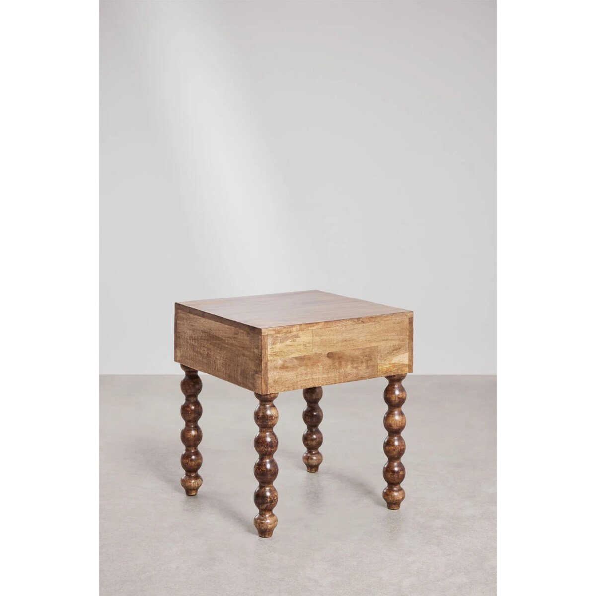 Szafka nocna 45x50 cm z drewna mango Tessaia