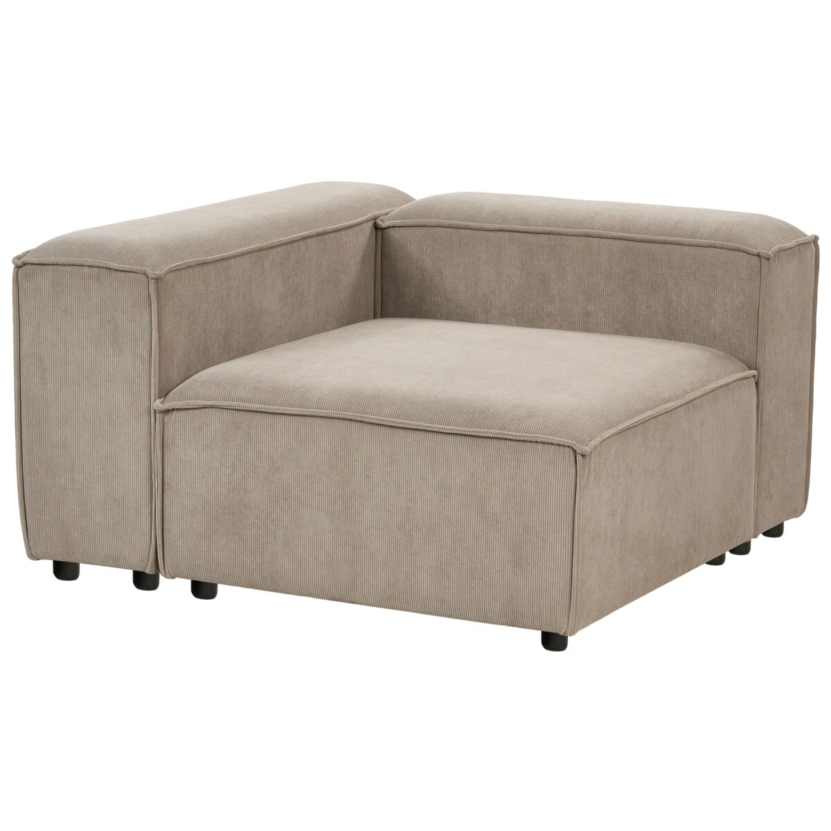 Sofa modułowa ARDAL Sztruks Beżowoszary dla 3 osób