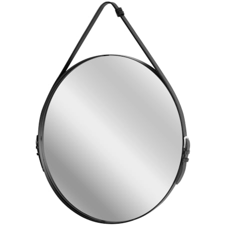 Lustro okrągłe czarne 60 cm TPJ-60B