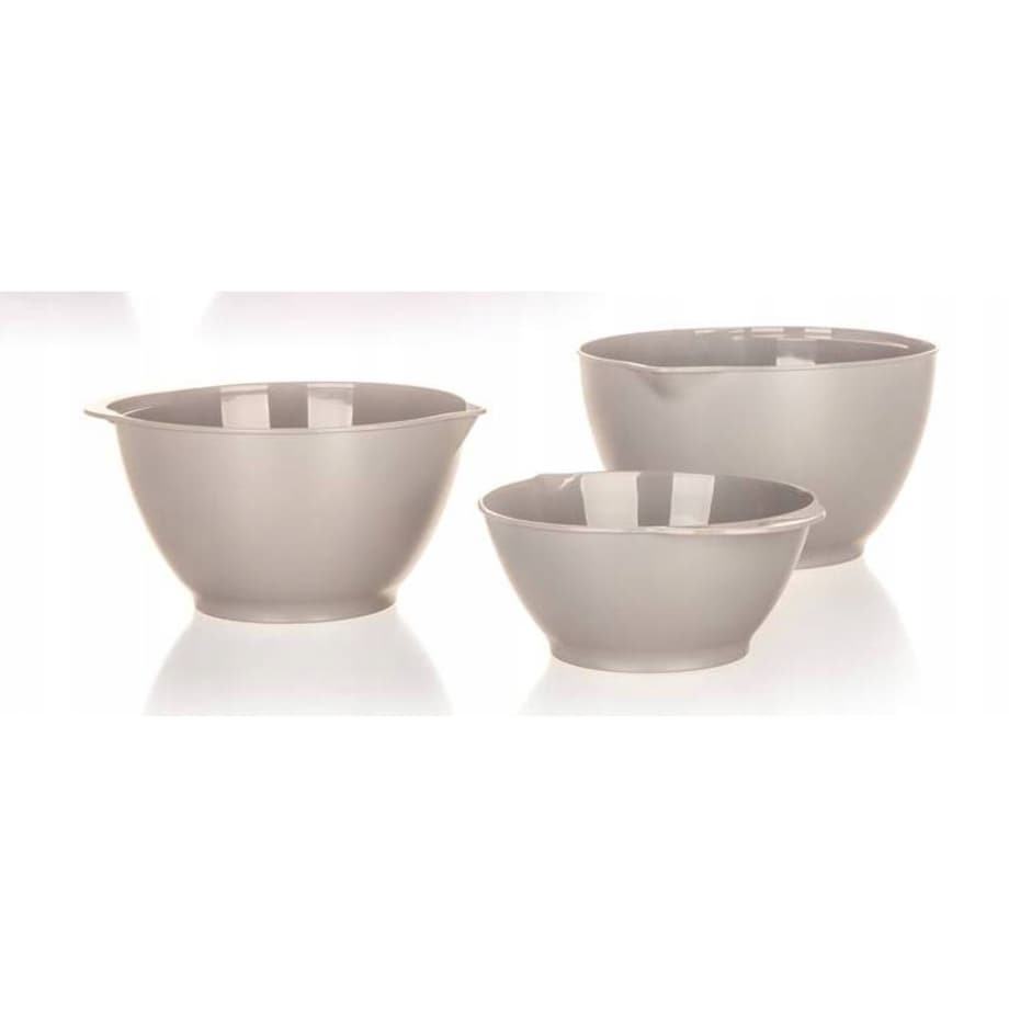 MISKI KOMPLET 3 szt DO UBIJANIA MIESZANIA przechowywania jedzenia salaterka