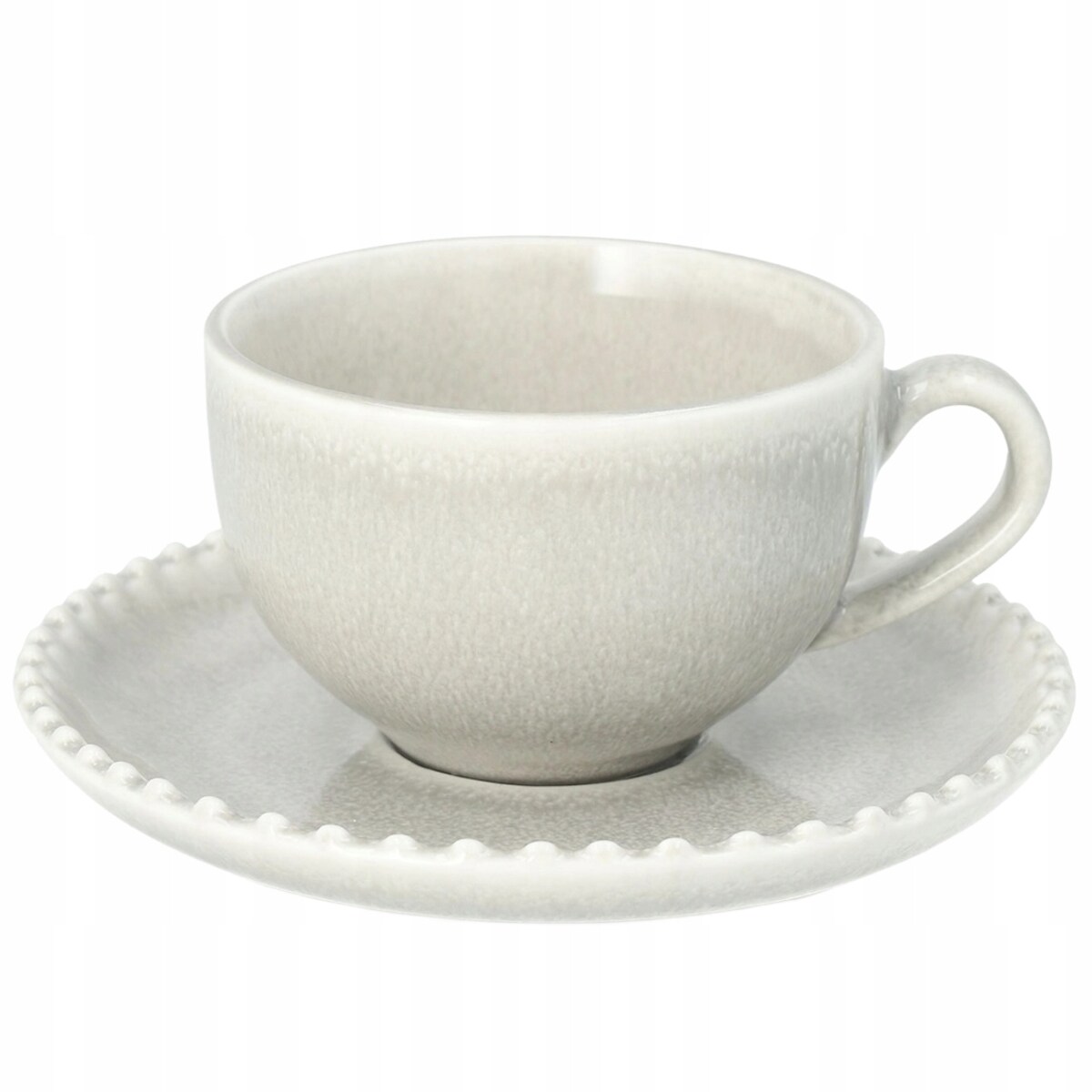 KUBEK CERAMICZNY FILIŻANKA ZE SPODKIEM 200ml DO KAWY HERBATY ESPRESSO