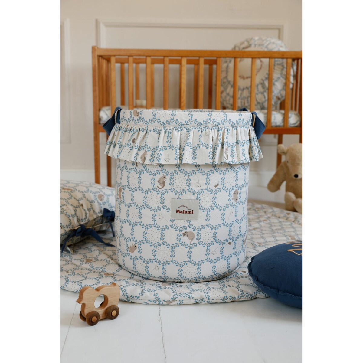 Kosz na zabawki Blue Cottage