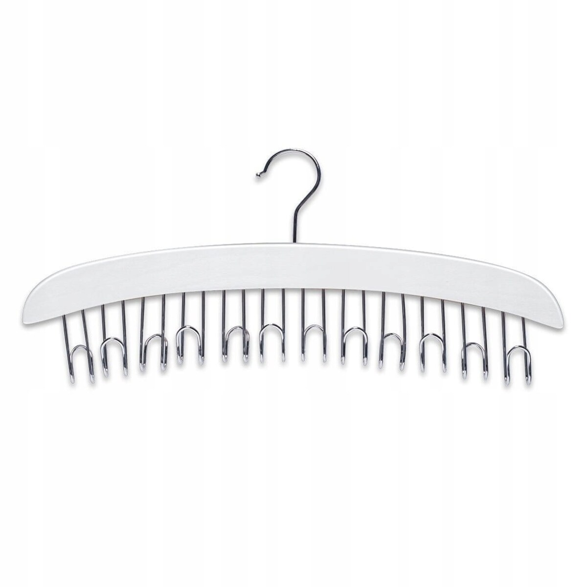 Wieszak na 12 Pasków Biały Stojący Organizer Zeller