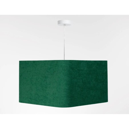 Lampa wisząca KWADRO SUE 40w20 zielona/złota