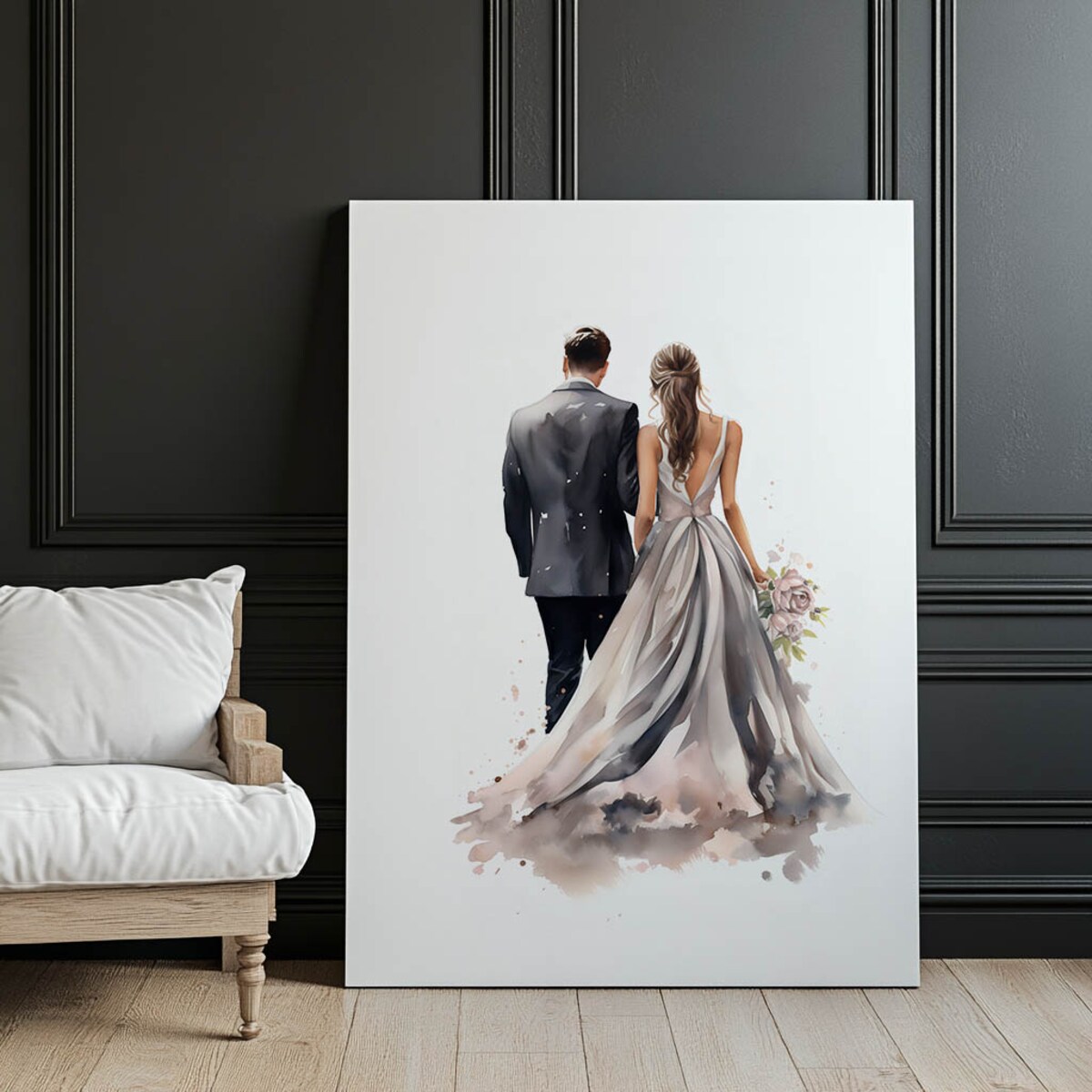 Idąc Ku Miłości, 50x70 cm, bez ramy, płótno premium na blejtramie