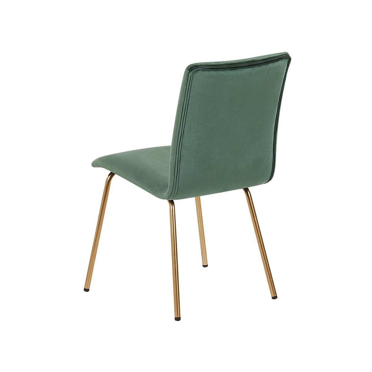 Zestaw 2 krzeseł do jadalni zielony RUBIO