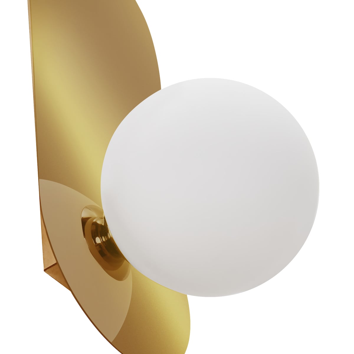 Zestaw 2 lamp ściennych LEISI Złoty
