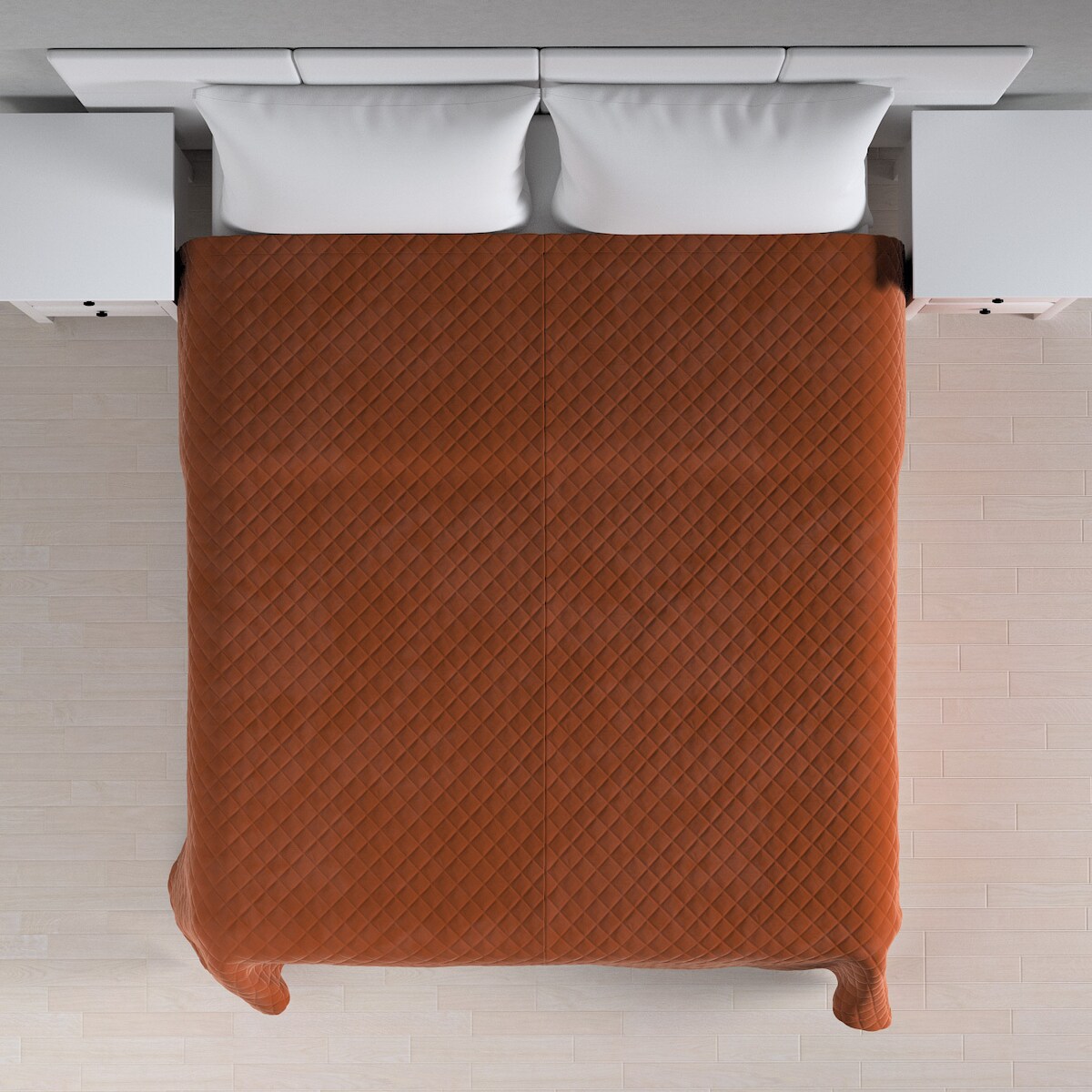 Narzuta Posh Velvet 130x210 rudy