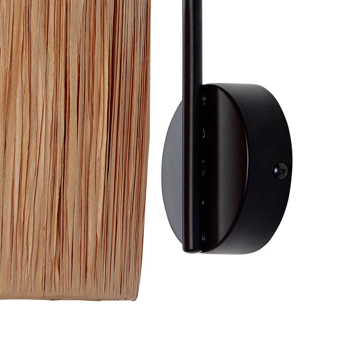Zestaw 2 lamp ściennych SHINFA Naturalny Plecionka
