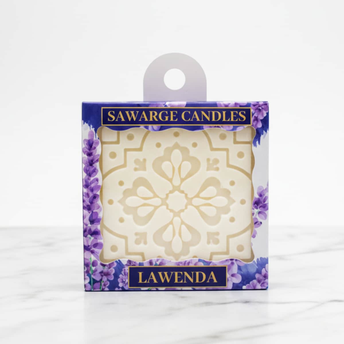 Zapachowa zawieszka do szafy wosk sojowy Lawenda