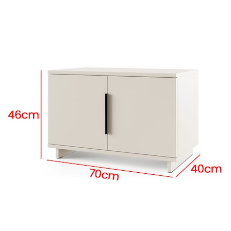 Przedpokój Napoli wersja 4 Trinity 22 w kolorze beżowym Cashmere