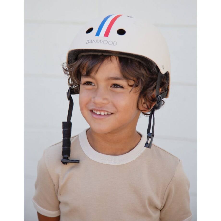 Banwood - dziecięcy kask rowerowy stripes