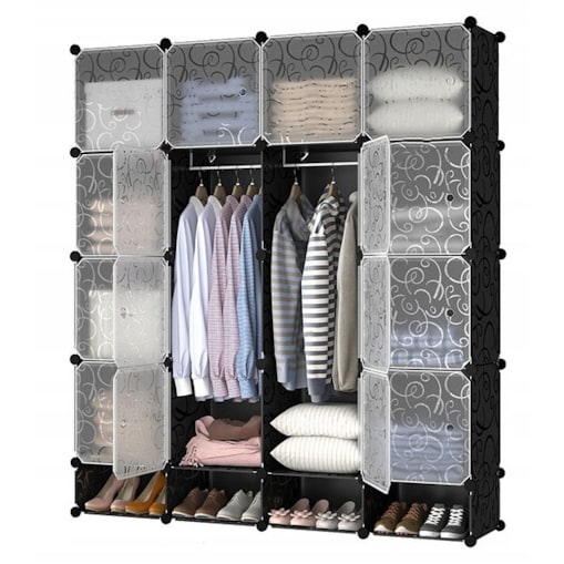 Czarny kojec zagroda metalowa dla psa kota szczeniaka królika 108 cm