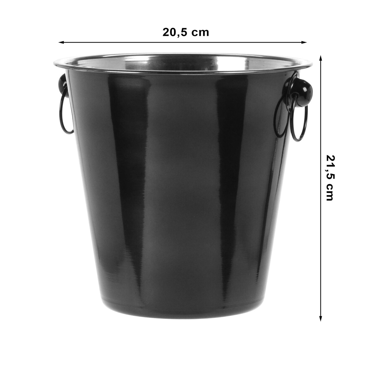 Zestaw barmański do drinków ze stali nierdzewnej: stojak na alkohol, pojemnik na lód, szczypce, shaker