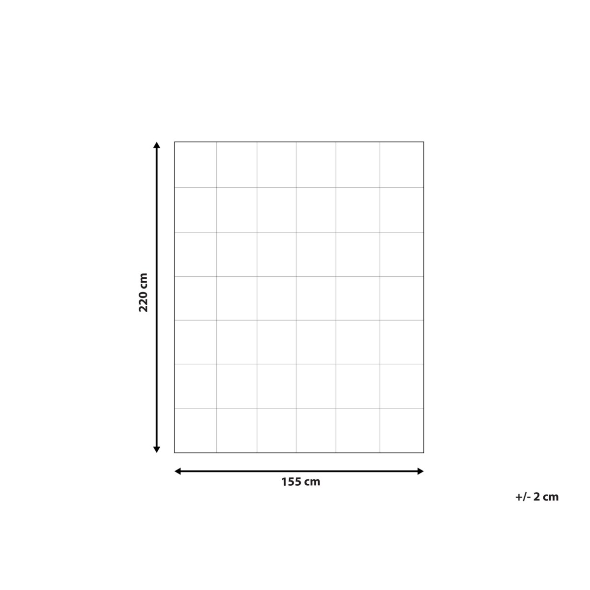 Dwuwarstwowa kołdra z mikrofibry całoroczna 155 x 220 cm NUPTSE