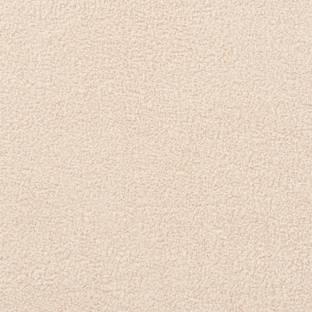 Łóżko Boucle FLAYAT 180 x 200 cm Jasnobeżowy