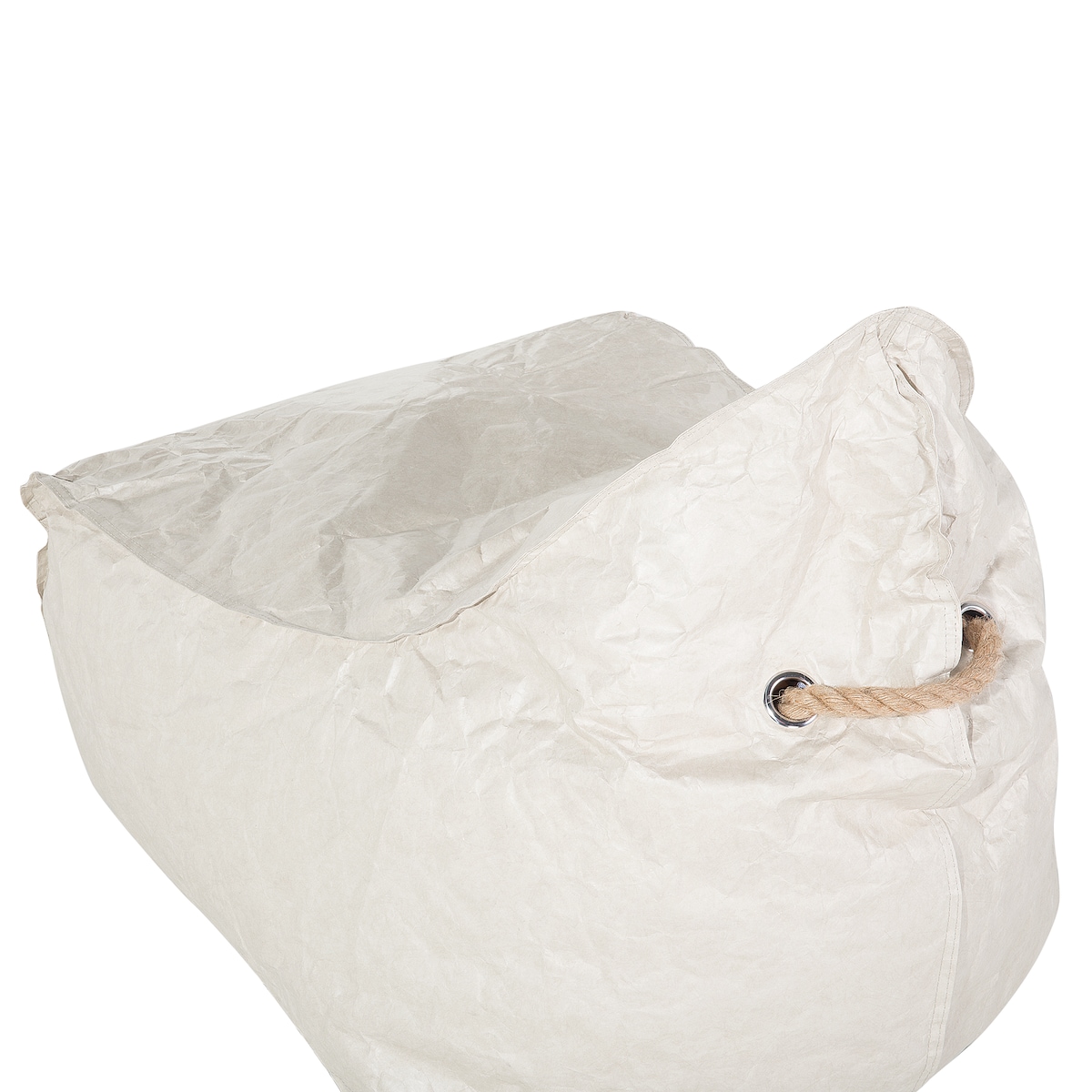 Fotel worek 200 L DROP 63 cm 75 cm Jasnobeżowy