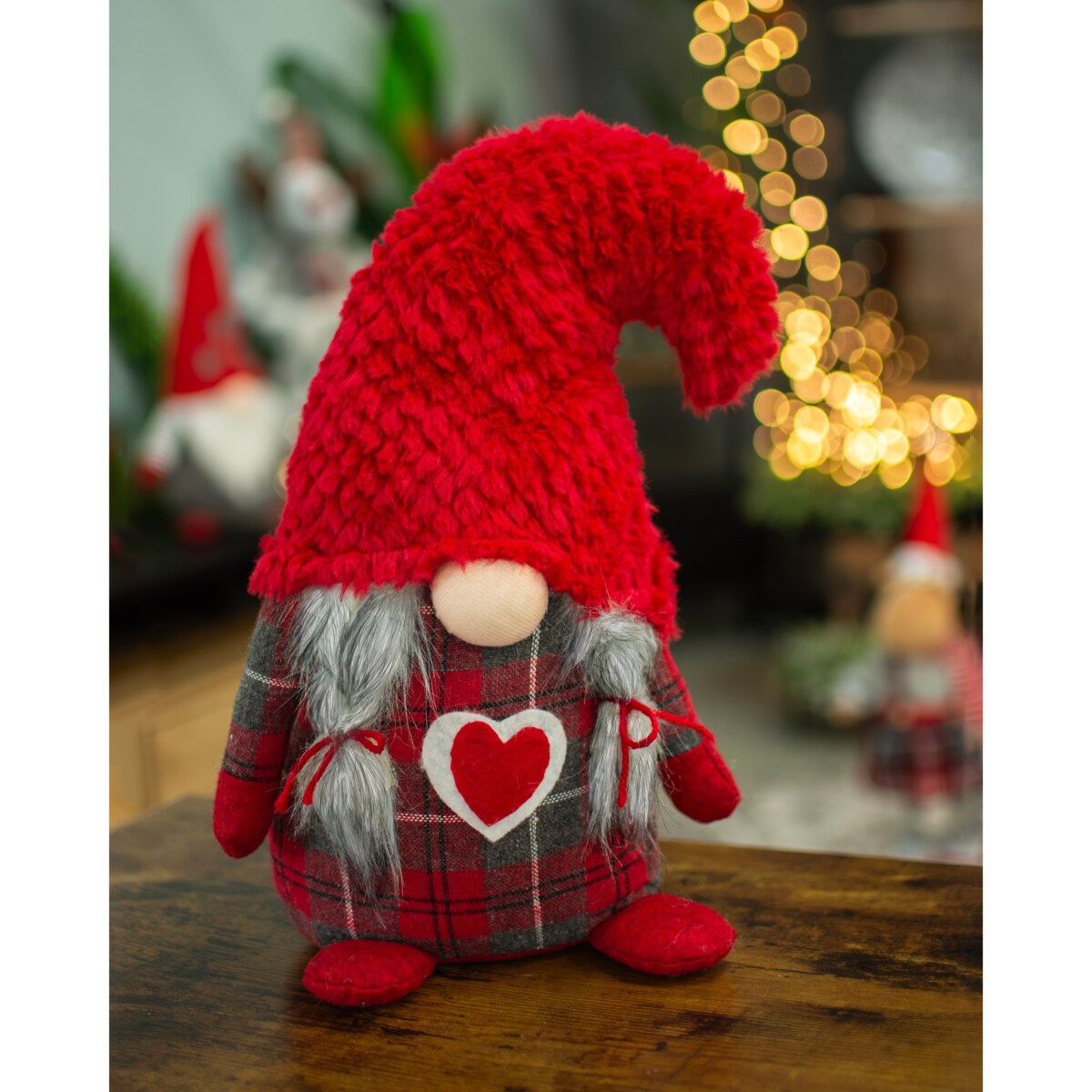 SKRZAT krasnal na prezent święta Mikołaj gnom DUŻY