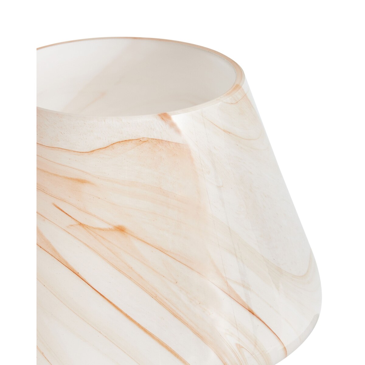 Lampa stołowa LOBO Szkło Beżowy