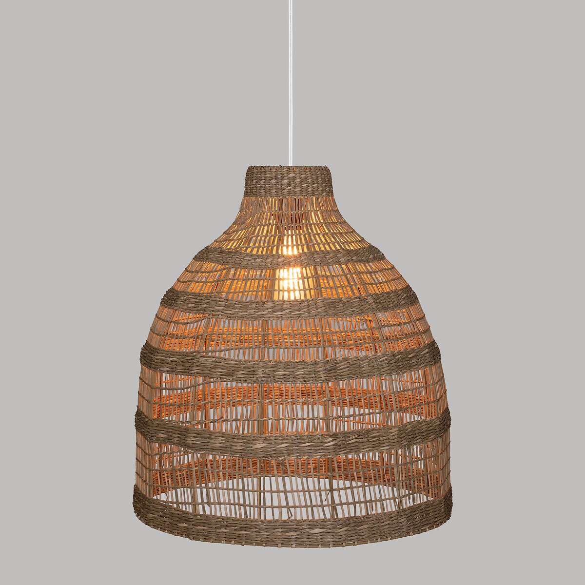 Lampa wisząca SEA VIEW, Ø 45 x 50 cm, naturalna trzcina