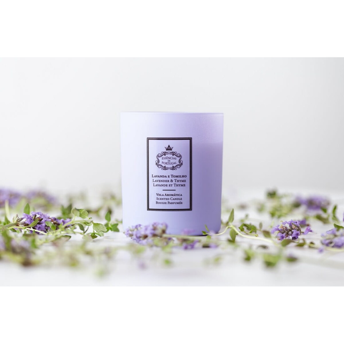 Świeca zapachowa Essencias de Portugal lawenda i tymianek