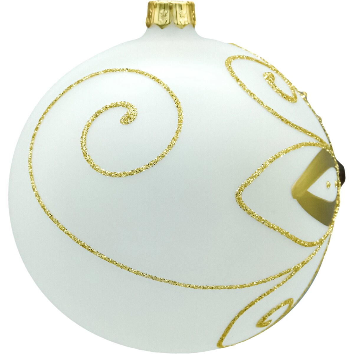 Bombki okrągłe zestaw: Złota rozeta