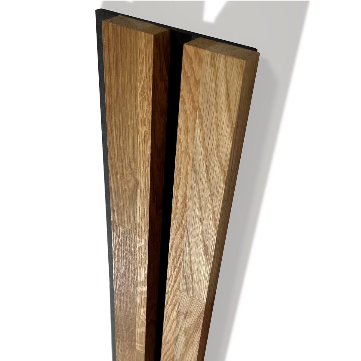 Panele lamelowe dębowe na płycie MDF 100% dąb 12cm