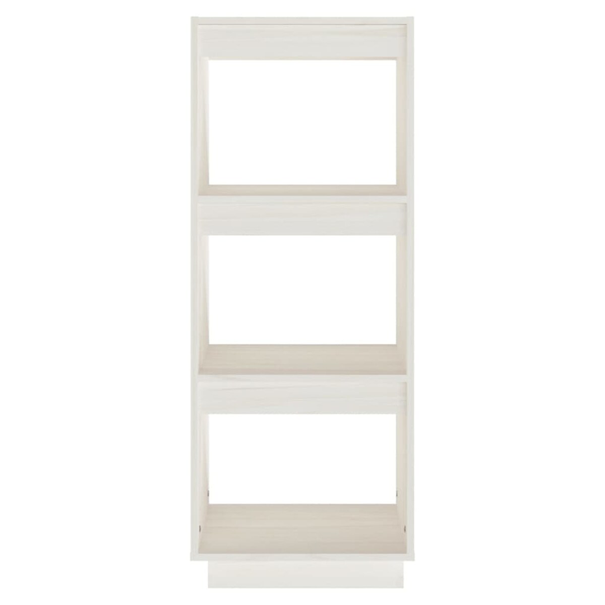 vidaXL Regał na książki/przegroda, biały, 40x35x103 cm, drewno sosnowe