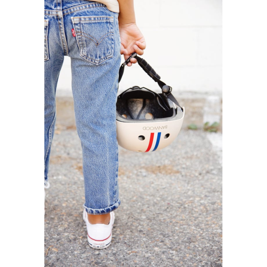 Banwood - dziecięcy kask rowerowy stripes