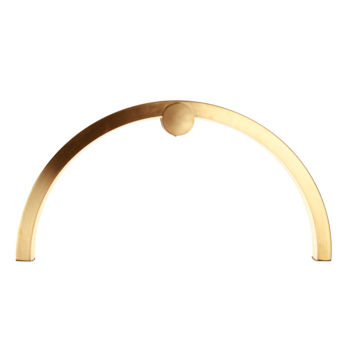 Kinkiet na ścianę Trioarc W0336 Maxlight LED 16W 3000K IP44 na przedpokój łuk złoty