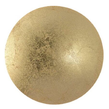 LAMPA sufitowa PLATILLO LP-8102/1C-12W GD Light Prestige okrągła OPRAWA metalowa moon LED 12W 3000K plafon złoty